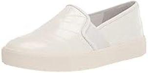 Vince Women's Blair Slip on Sneakers, Optic White Woven Leather, 9 UK