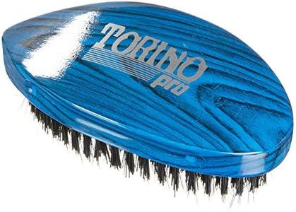 Torino Pro Wave Brushes by Brush king #75- Hard Pointy Curved 360 Waves brush