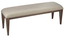 Cortesi Home Leno Dining Bench, 51", Beige