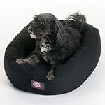 Majestic Pet 24 Inch Black Bagel Dog Bed By Products