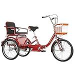 3 Wheel Bikes Adult Tricycle 20inch