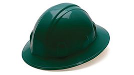 Pyramex Safety SL Series Full Brim Hard Hat,Green