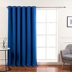 Home Fashion Thermal Insulated Blackout Curtains Wide Widths