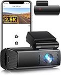 EUKI 2.5K Dash Cam, WiFi Car Camera, Front Dash Camera with Magnetic Mount, Dashcams for Cars, Smart App Control, 24h Parking Mode, Super Night Vision, Loop Recording, WDR, G-Sensor, Support 256GB Max