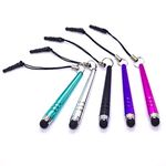 5pcs Universal Mini Baseball bat Stylus Touch Pen for Cell Phone Smartphone Tablet Android Device (Multi Color Bright)