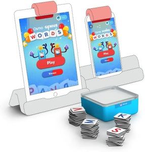 Osmo -Genius Words-Ages 6-10-Interactive Letter Recognition,Phonics,Sight Words & Spelling-For iPad or Fire Tablet-Educational Learning Games-STEM Toy-Boy & Girl(Osmo Base Required - Amazon Exclusive)