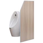 Urinal Partition,1 PCS Wall-mounted Urinal Screen Toilet Partition,Men's Urinal Privacy Screen Divider Partition for Hotel/Schools/Kindergartens/Shopping Malls/Public Places