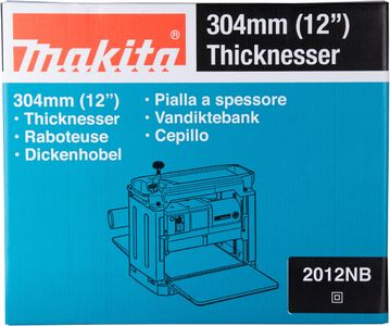 Makita Thicknesser 304mm – Portable Planer for Woodworking