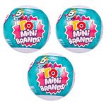 Zuru 5 Surprise Toys Mystery Capsule Real Miniature Brands Collectible Series 3 Toy -3 Pack