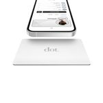 dot. Card Metal - Digital Business Card - Tap to Share NFC - iPhone & Android (White)