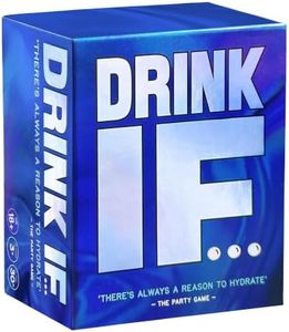 DYCE Drink IF… Adult Drinking Game for Parties | Funny Icebreaker & Conversation Starter Card Game for Friends and Groups | Great for Bachelor Party, Game Night and Pregames| Fun Gift for Adults