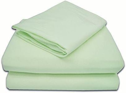 American Baby Company 100% Cotton Jersey Knit Toddler Sheet Set, Celery