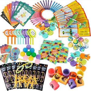 THE TWIDDLERS 120 Jouets de Fête Anniversaire Premium pour Enfants - Kermesse, Petits Cadeaux, Pochettes Surprises, Jouet Piñata Mixte, Cadeaux Invités, Récompenses en Classe, Halloween, Noël