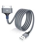 30-Pin to USB Cable 10 Feet, AkoaDa USB Charging & Sync Cable for iPhone 4 4s, iPhone 3G 3GS, iPad 1 2 3 iPod Touch 4 3 2 1, iPod Classic 3 2 1, & More