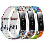 honecumi Replacement for Fitbit Alta Strap Fitbit Alta HR Replacement Straps for Women Silicone Wristband Adjustable Sports Watch Bands Colorful Printing Floral Straps