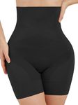 DIGZ Shapewear Women Tummy Control Underwear,High Waisted Shapewear Shorts Butt Lifting Underwear,Seamless Postpartum Underwear Black