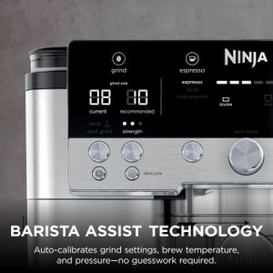 Ninja Luxe 3-in-1 Coffee Machine – Silver Multi-Brew System