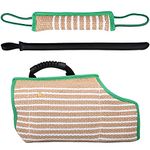 Dog Bite Training Set - Dog Bite Sleeve Training Protection Arm, Dog Bite Pillow Tug Toy, Dog Training Stick, Professional Training Equipment for K9, IPO, Schutzhund Puppy Training