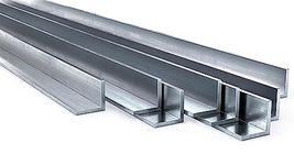 Fabal Aluminium Extruded Angle All Sizes Available, 1M Lenght 90 Degree Corner Angle, Mill Finish (25mmX25mmX2mm)