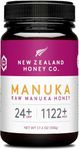 New Zealand Honey Co. Raw Manuka Honey UMF 24+ / MGO 1122+, UMF Certified / 17.6oz