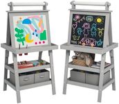AIYAPLAY Art Easel for Kids with Pa