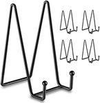 5 Pack 8 Inch Plate Stands for Disp