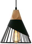 Mxsaoud Modern Black Pendant Light 