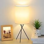 FOLKSMATE Bedside Table Lamp with B