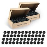 VLIKE Paintball .68 Caliber Rubber Ball Soft Reusable Training Paintballs (.68 Caliber, 240-Bake)