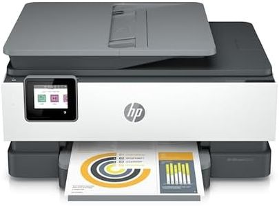 HP OfficeJet 8022e All in One colour printer with 6 months of Instant Ink with HP+, Black/White