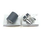 OKLILI 1SET PA03360-0001 PA03360-0002 Pick Pickup Roller + Separation Pad Assembly Compatible with Fujitsu S510M S510 S500M S500 fi-5110EOXM fi-5110EOX fi-5110C