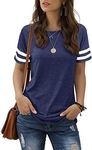 Aokosor Summer Tops for Women Strip