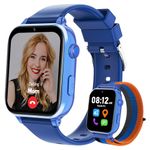 BJLBOJEY Kids Smart Watch GPS Tracker 4G Kid Smartwatch for Boys Girls Phone Watch with Video Call SOS School Mode Pedometer Birthday for 5-12 Years Old