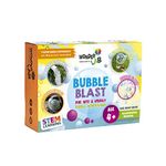 WonderLab DIY Bubble Blast Science Kit – Giant Bubble Maker STEM Toy for Kids (Ages 4+), Fun Learning & Educational Gift for Boys & Girls