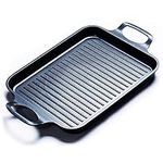 S·KITCHN Nonstick Grill Pan, Induct