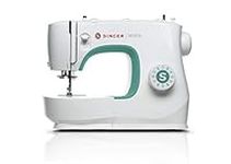 Singer M3300 Sewing Machine with 23 Built-In Stitches, & 1-Step Buttonhole - Perfect for Beginners - Sewing Made Easy,white