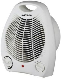 Heller 2000W Adjustable Thermostat Upright Fan Heater