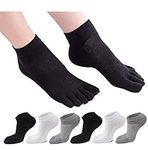 HONOW Women's Low Cut Toe Socks Ank
