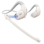 BANIGIPA Bluetooth Headset with Removable Microphone, Wireless Headset w/DSP Noise Cancelling for Phones Laptop Computer PC, Open Ear Headphones for Working Driving Running Cycling Driving -12 Hrs