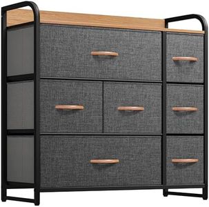 YITAHOME Dresser Drawers, Organizer Unit for Bedroom, Fabric Dresser Storage Tower, Organizer Unit for Bedroom, Living Room, Hallway, Closets