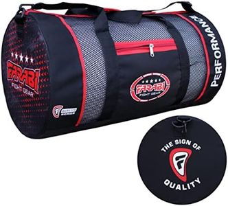 Farabi Sports Fitness Equipo de Entrenamiento Bolsa de Gimnasia, Artes Marciales Mixtas, Boxeo Gear Bag, Bolsa de formación Gear Bolsa de Viaje (Black)