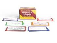 Property and Casualty Insurance Flash Cards: Property and Casualty Insurance License Exam Flashcards Study Guide with Practice Questions [Full Color Cards]