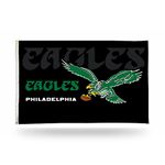 Rico Industries NFL Philadelphia Eagles 3-Foot by 5-Foot Single Sided Banner Flag with Grommets