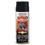 Rust-Oleum Automotive High Heat Enamel Spray Paint in Flat Black, 340g, 257769