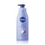 NIVEA Shea Smooth 400ml Body Lotion | 72 H Moisturization | With Deep Moisture Serum & Shea Butter | Non Greasy & Healthy Looking Skin