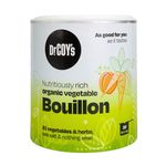 Dr. Coy's Organic Vegetable Bouillon Powder 150g - Gluten Free, Vegan Broth for Vegetable Stock, Soups and Sauces - Rich in Organic Vegetables - Ideal for Cooking & Seasoning