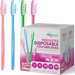 Pruvade 144 Pack Disposable Toothbr
