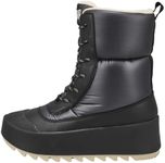 COUGAR Women's Meridian Waterproof Platform Winter Boot Black 8 Medium US