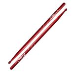 Zildjian Z5AR 7A Hickory Drumsticks - Hickory Tip - Black DIP, Red