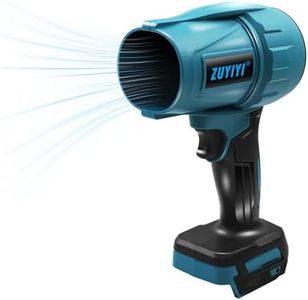 ZUYIYI Mini Jet Dry Blower Turbofan Jet Fan for Makita 18V Battery (NOT Included), Handheld Brushless Air Blower, Cordless Electric Air Duster 240 MPH High Speed Fan for Cleaning, Camping, Outdoor